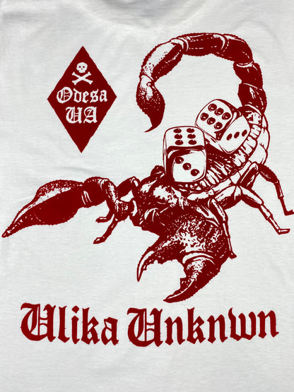 SCORPION T-SHIRT WEISS