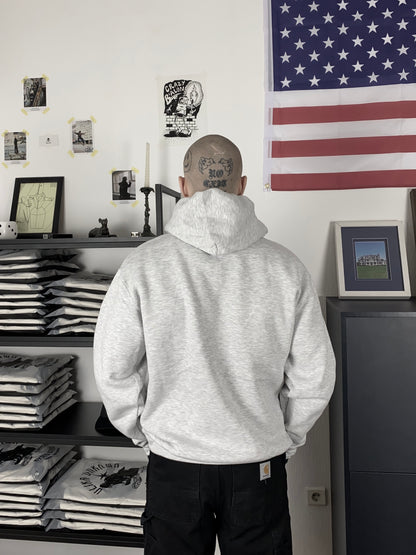 TOO FAST HOODIE GRAU