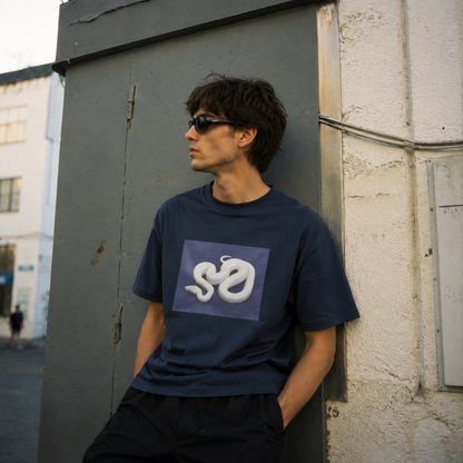 WHITE SNAKE T-SHIRT