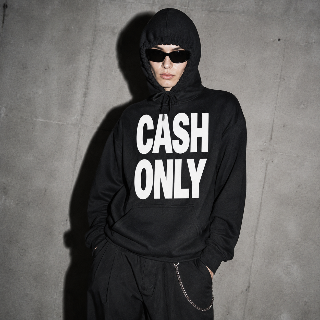 Cash Only Hoodie
