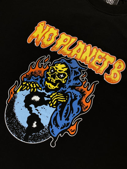 NO PLANET B T-SHIRT SCHWARZ