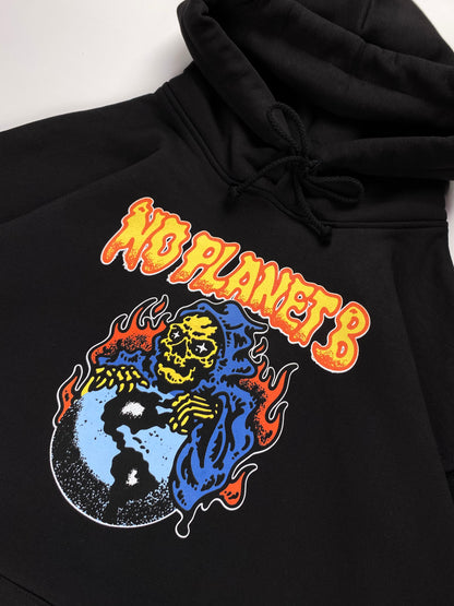 NO PLANET B HOODIE SCHWARZ