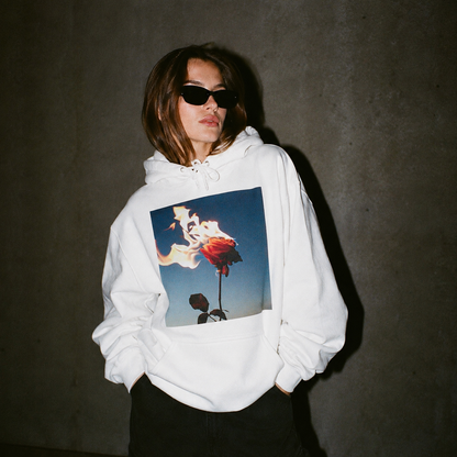 Burning Rose Hoodie