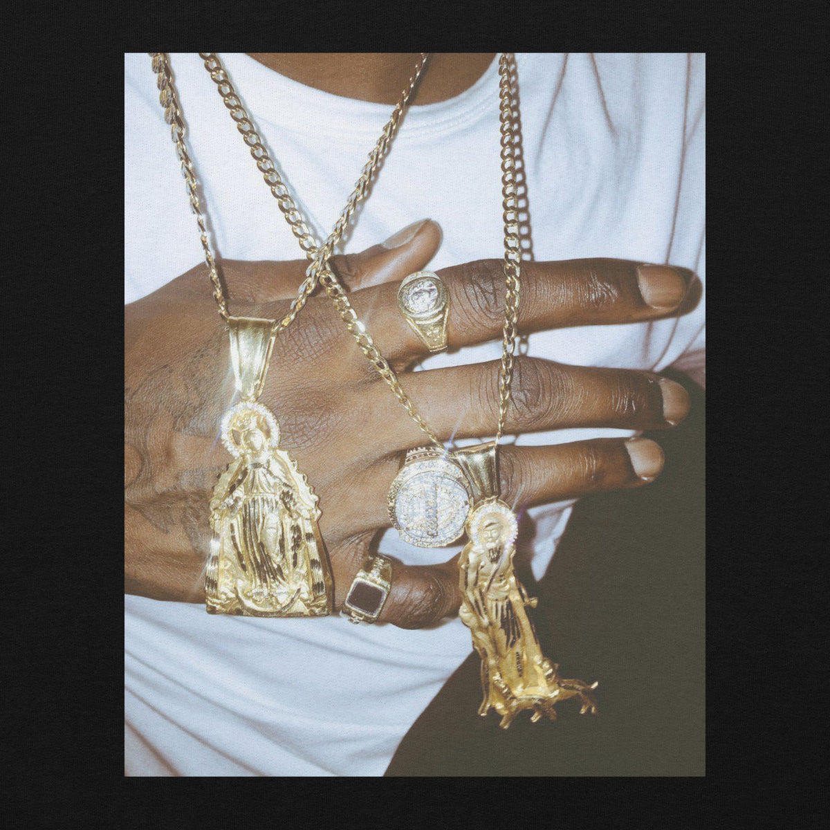Heavy Gold Hoodie