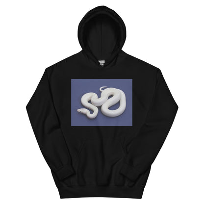 WHITE SNAKE HOODIE