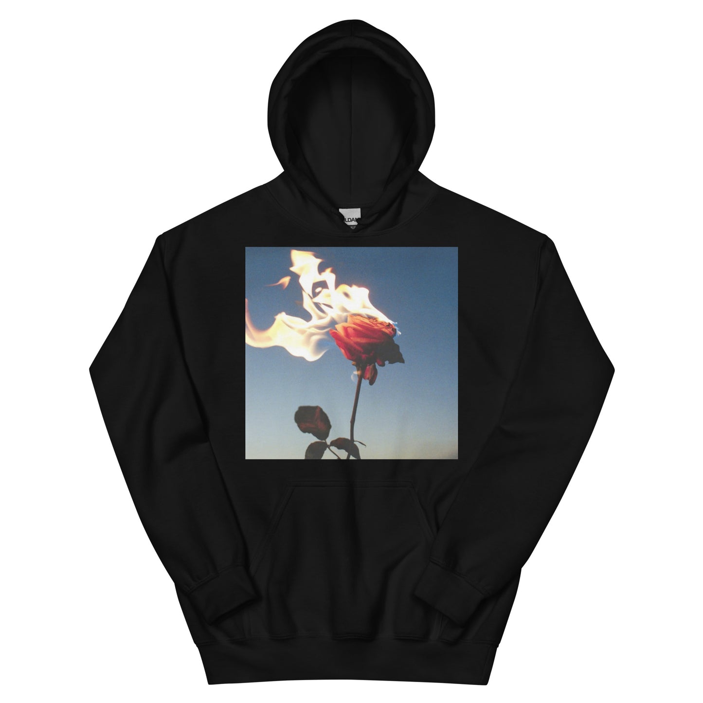 Burning Rose Hoodie