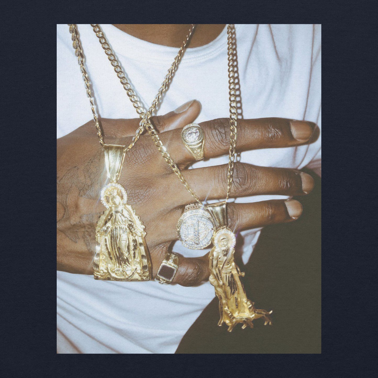 Heavy Gold Hoodie
