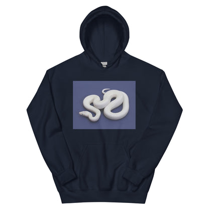 WHITE SNAKE HOODIE