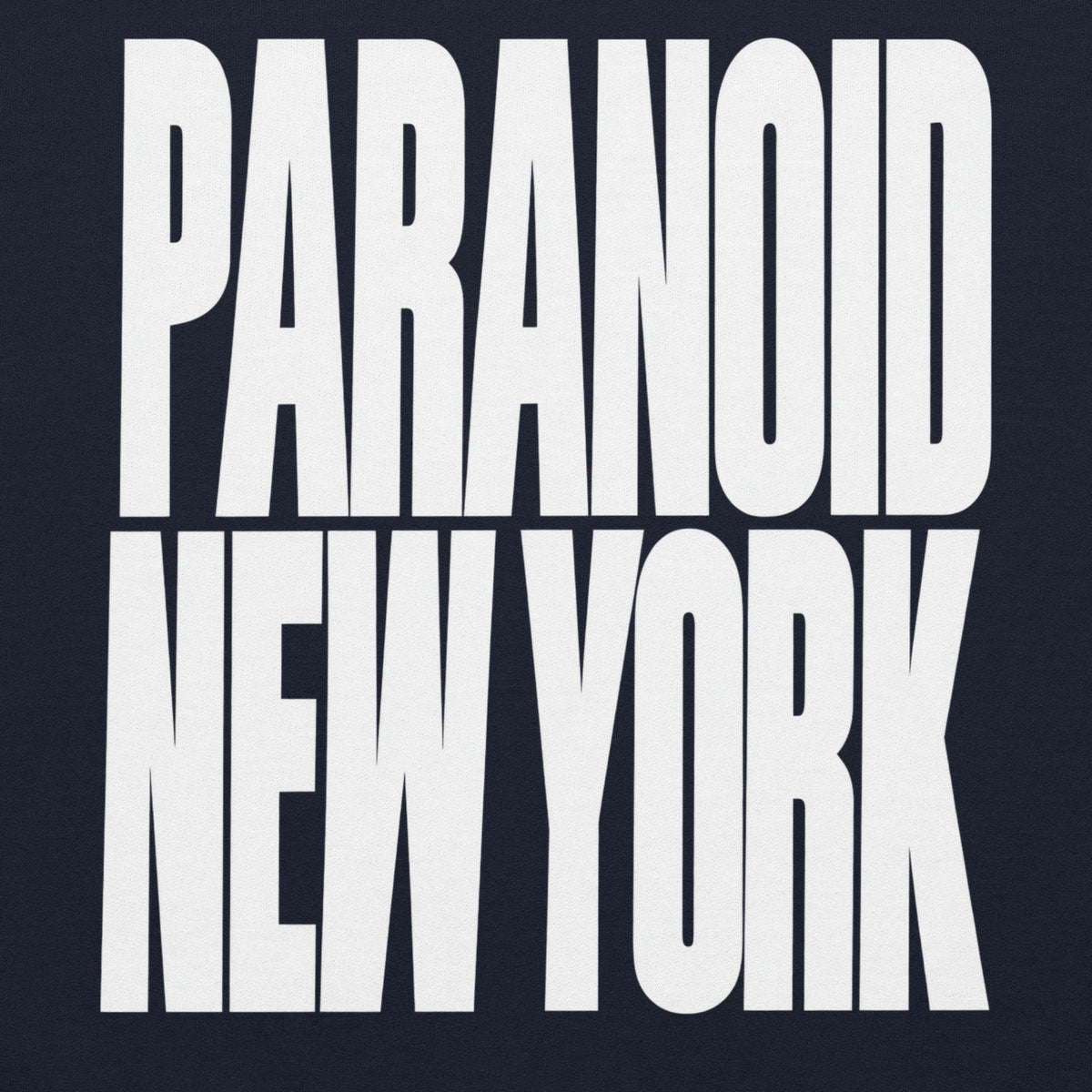 Paranoid New York Hoodie