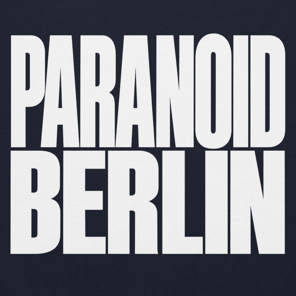 Paranoid Berlin Hoodie