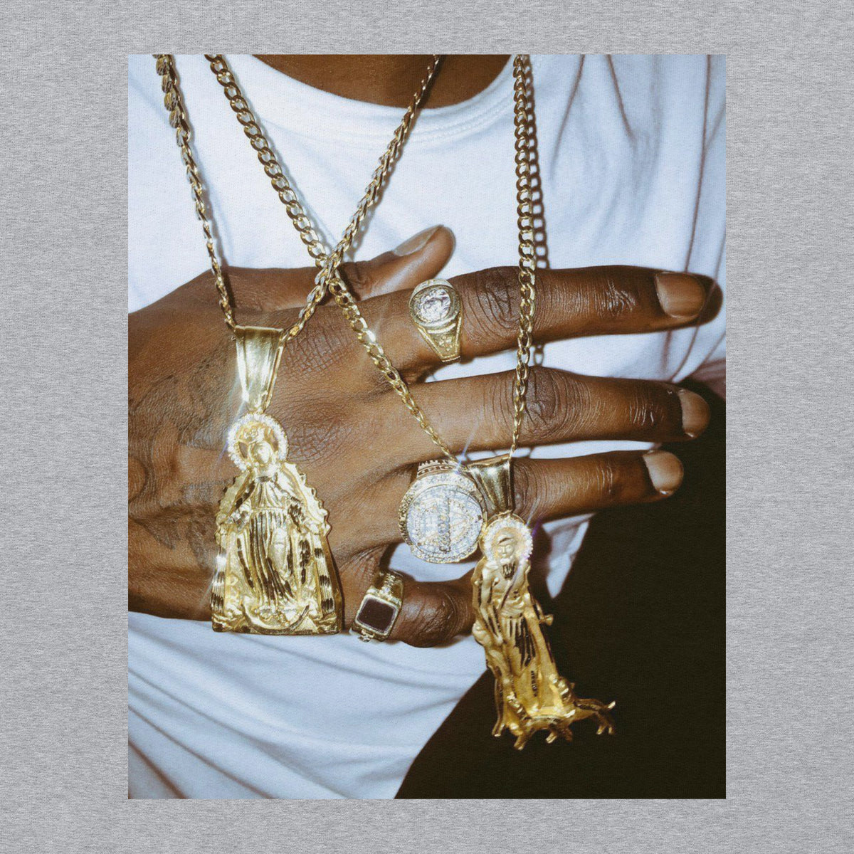 Heavy Gold Hoodie