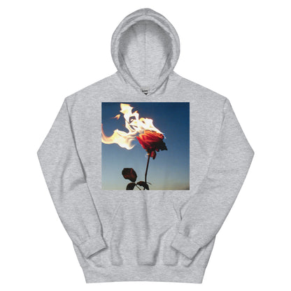 Burning Rose Hoodie