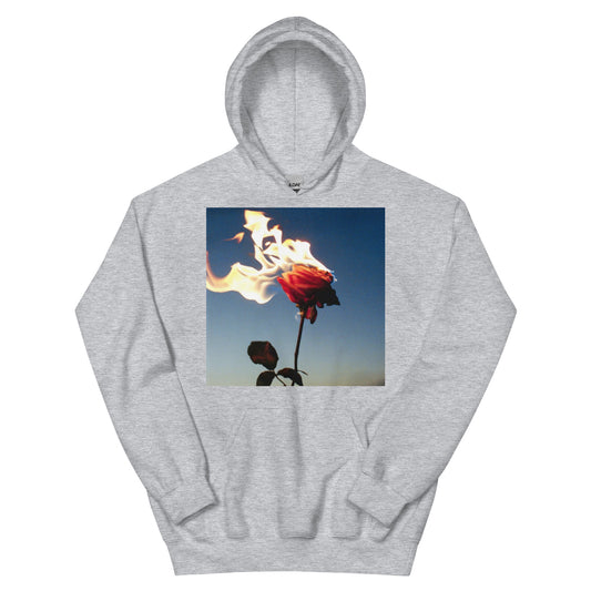 Burning Rose Hoodie