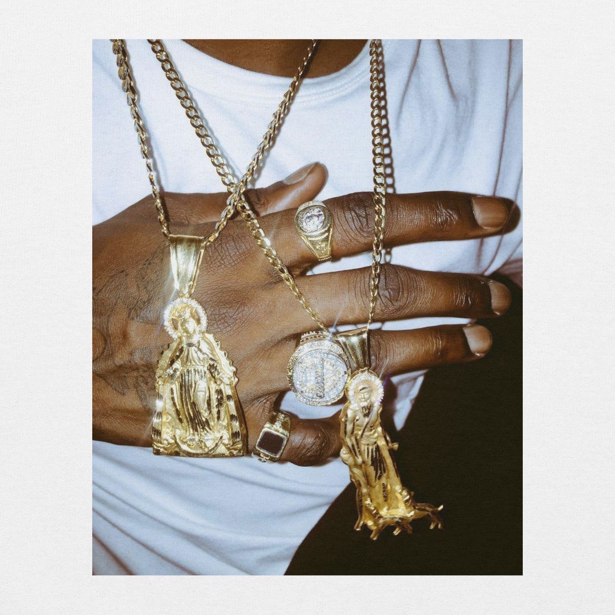 Heavy Gold Hoodie
