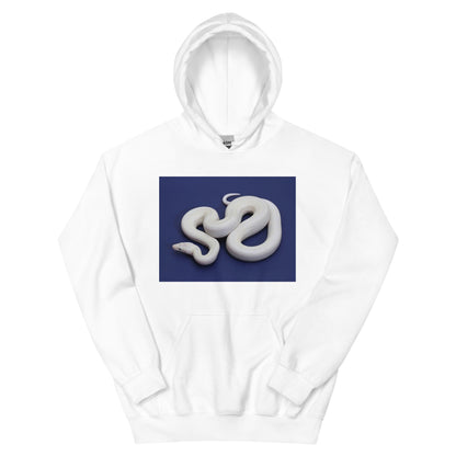WHITE SNAKE HOODIE