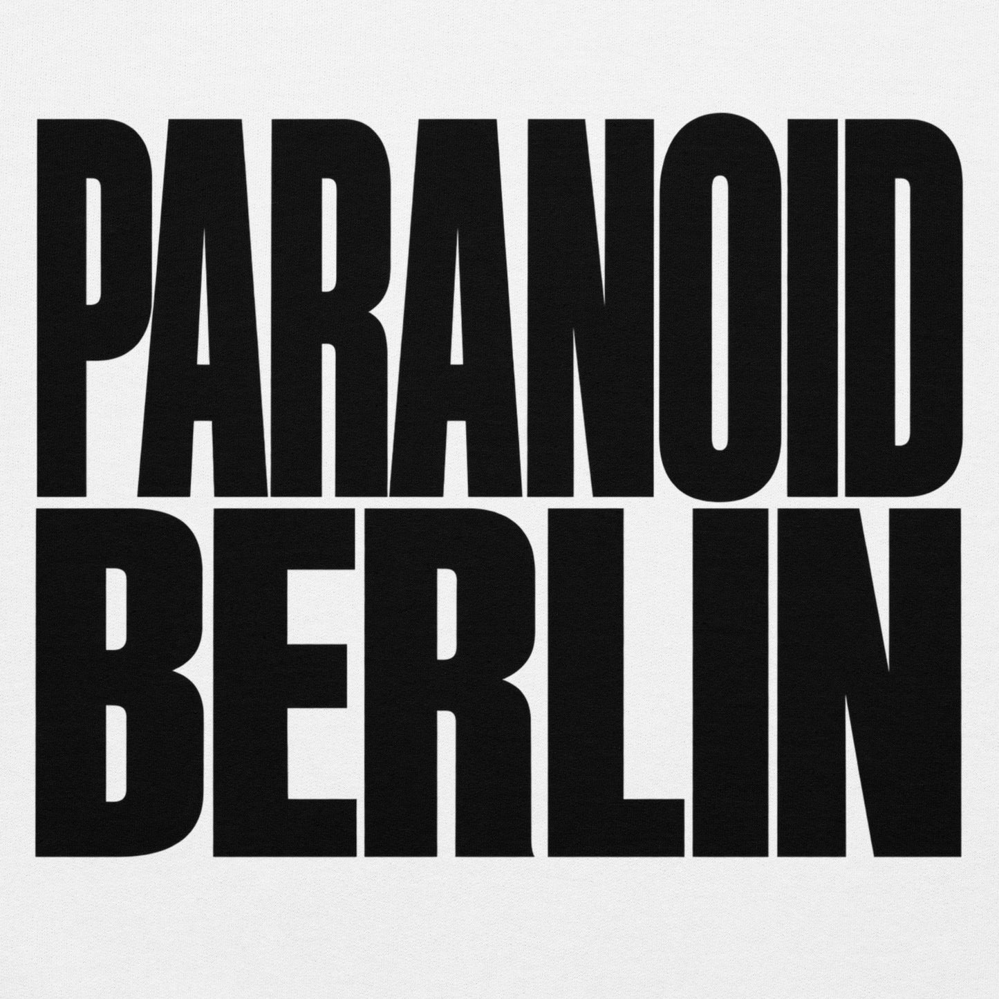 Paranoid Berlin Hoodie